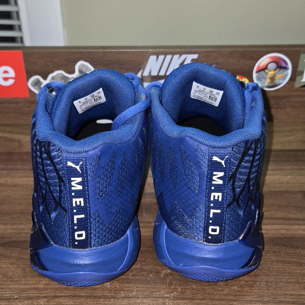 Puma LaMelo Ball MB.01 In Team Colors Blazing Blue 6y - Picture 3 of 6